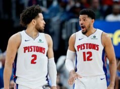 Cade Cunningham មកដល់សម្រាប់ Pistons នៅមុនពេលបញ្ចប់ ដោយបានផ្តួលតារា Magic Paolo Banchero ក្នុងហ្គេម 5