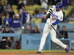 Shohei Ohtani នឹងប្រកួតប៉ុន្តែមិនវាយឲ្យ Dodgers ប៉ះ Marlins នៅយប់ថ្ងៃអង្គារទេ។