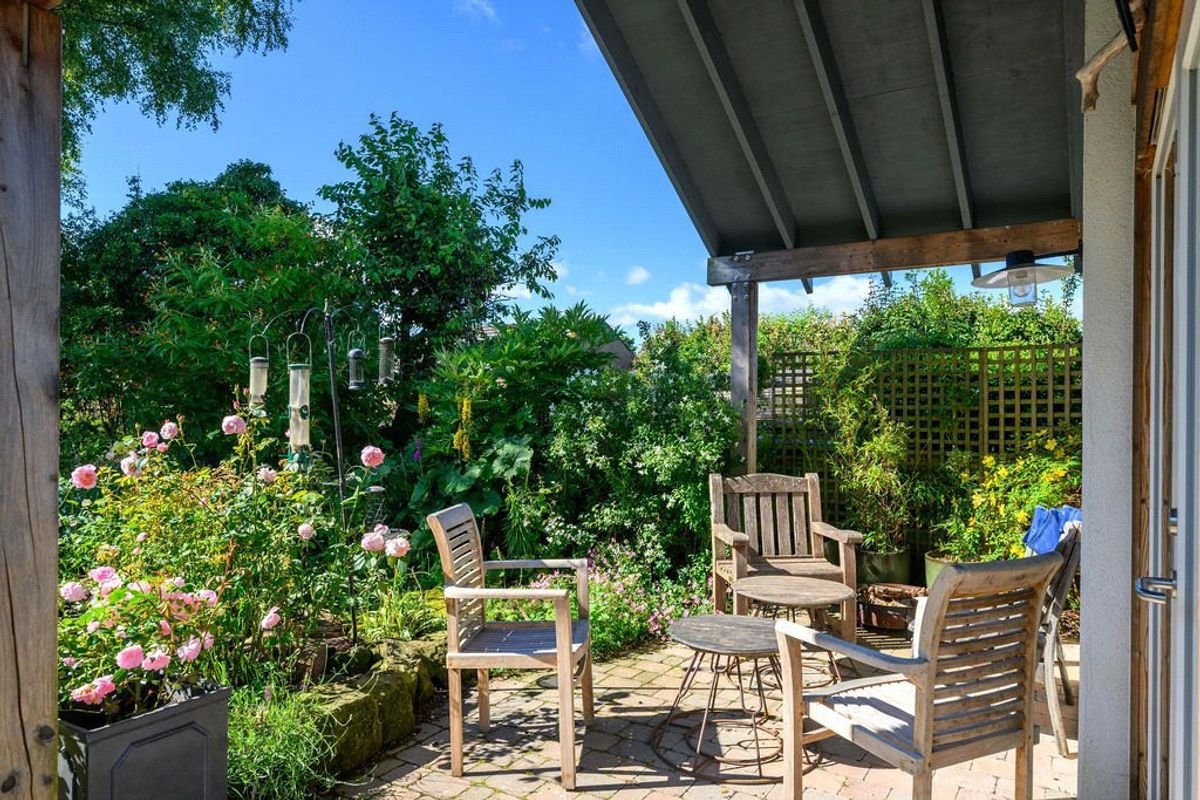 Broom Cottage កន្លែងអង្គុយខាងក្រៅ