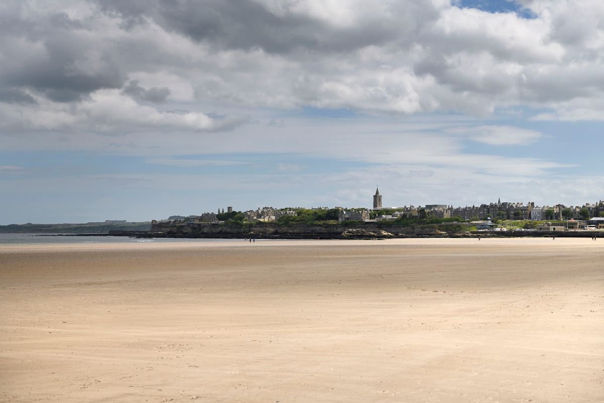 ឆ្នេរ St Andrews West Sands