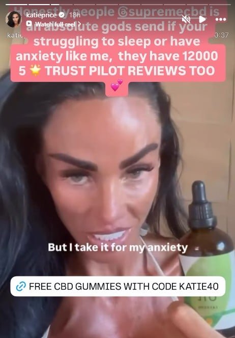 Katie Price បង្ហាញ​ពី​វិធី​ថែរក្សា​សុខភាព​ដែល​ជួយ​នាង​ទប់ទល់​នឹង​ការ​បាត់​ប្តី