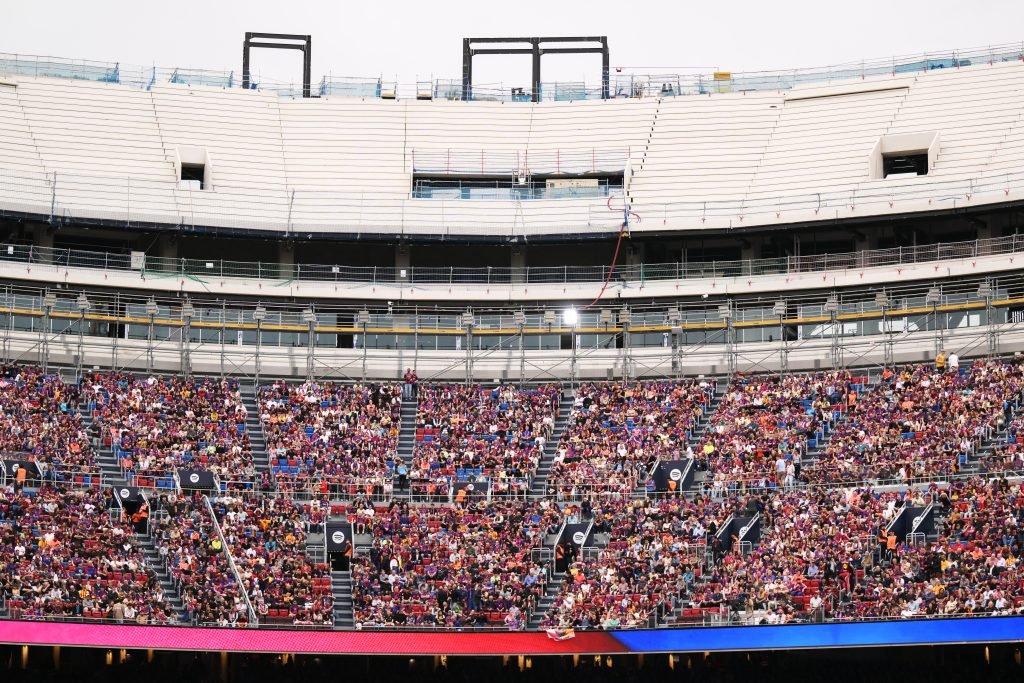 Spotify Camp Nou កីឡដ្ឋាន Barcelona