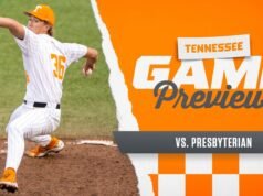 BSB PREVIEW: Vols Open Final Homestand ទល់នឹង Presbyterian នៅថ្ងៃអង្គារ