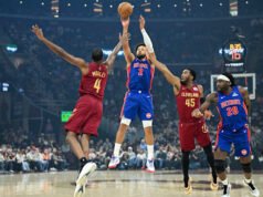 ទីក្រុង Detroit Pistons បើកហ្គេម 1 ទល់នឹង Cavs ជាមួយនឹងរូបភាពនៃផ្ទាំងព្រឹត្តិបត្របានលេចចេញជាថ្មី