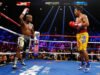 កីឡាករ Floyd Mayweather Jr. ដែលមានដើមកំណើតនៅរដ្ឋ Michigan ប្រកួតជាមួយ Manny Pacquiao ក្នុងការប្រកួតសងសឹករបស់ Netflix នៅ T-Mobile Arena