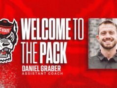 Daniel Graber ដែលបានបញ្ចប់ការសិក្សា Wolfpack នឹងក្លាយជាជំនួយការគ្រូបង្វឹកថ្មី។
