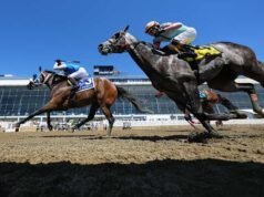 Preakness Day ប្រព្រឹត្តទៅក្នុងបរិយាកាសស្ងប់ស្ងាត់នៅ Laurel Park ដែលជំនួស Pimlico ជាម្ចាស់ផ្ទះនៅឆ្នាំនេះ។