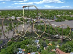 Texas Six Flags បង្ហាញពីរទេះរុញដែលបំបែកឯតទគ្គកម្មពិភពលោកចំនួនប្រាំមួយ