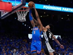 OKC guard បញ្ហាភ្លៅរបស់ Jalen Williams ត្រលប់មកវិញ ហើយគាត់បានចាកចេញពី Game 2 of the Thunder-Spurs ឆាប់