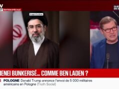 លោក Khamenei កំពុងដាក់លេនដ្ឋាន… ដូចប៊ីនឡាដិន?