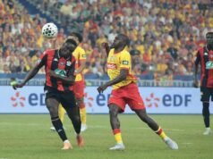 OGC Nice បានចាញ់ក្នុងវគ្គផ្តាច់ព្រ័ត្រនៃ Coupe de France ទល់នឹង RC Lens (3:1)
