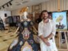 អតីតអ្នករចនាម៉ូដរបស់ Thierry Mugler និង Christian Lacroix តាំងបង្ហាញរ៉ូបដ៏ស្រស់ស្អាតរបស់គាត់នៅ Saint-Jean-Cap-Ferrat