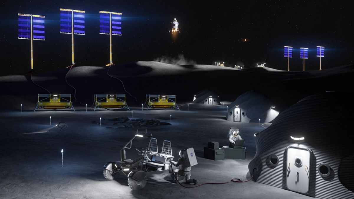 គម្រោង Moon Base នឹងពឹងផ្អែកលើ Blue Origin សម្រាប់ផ្នែករឹងមួយចំនួន