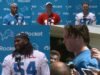 Goff, St. Brown, Hutchinson និង McNeill នៃក្រុម Detroit Lions ត្រូវបានលើកទឹកចិត្តដោយការខកខានការប្រកួតជម្រុះ និងស្រេកឃ្លានសម្រាប់ការផ្សព្វផ្សាយ