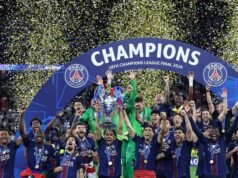 Paris Saint-Germain ចូលក្នុង “Pantheon of the Champions League”