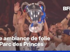 ការរួបរួមរវាងកីឡាករ PSG និងអ្នកគាំទ្រនៅ Parc des Princes