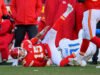 Mahomes ចូលរួមក្នុងការអនុវត្តស្ម័គ្រចិត្តលើកដំបូងរបស់ Chiefs ត្រឹមតែ 5 ខែបន្ទាប់ពីទទួលការវះកាត់ជង្គង់