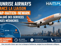 Sunrise Airways បើកដំណើរការផ្លូវ Cap-Haitien-Newark ទោះបីជាសេវាកម្មត្រូវបានចាត់ទុកថាមានលក្ខណៈមធ្យមក៏ដោយ។ ព័ត៌មានចុងក្រោយពីប្រទេសហៃទី៖ នយោបាយ សន្តិសុខ សេដ្ឋកិច្ច វប្បធម៌។