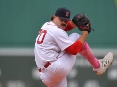 Payton Tolle ដៃឆ្វេងរបស់ក្រុម Red Sox ផ្តល់កិត្តិយសដល់ម្តាយរបស់គាត់ដែលបានទទួលមរណភាពកាលពីពីរឆ្នាំមុន