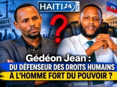 Gédéon Jean៖ ពីអ្នកការពារសិទ្ធិមនុស្សទៅជាបុរសខ្លាំងកាន់អំណាច? ព័ត៌មានចុងក្រោយពីប្រទេសហៃទី៖ នយោបាយ សន្តិសុខ សេដ្ឋកិច្ច វប្បធម៌។