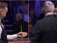 Shaun Murphy និង Wu Yize នៅក្នុងការប្រឈមមុខគ្នាដ៏គួរឱ្យភ្ញាក់ផ្អើលខណៈដែលអាជ្ញាកណ្តាលស្នូកត្រូវបានបង្ខំឱ្យធ្វើអន្តរាគមន៍ | ផ្សេងៗ | កីឡា
