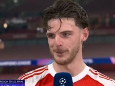 ការអូសទាញរបស់ Declan Rice នៅ Chelsea បន្ទាប់ពី Arsenal ឈានដល់វគ្គផ្តាច់ព្រ័ត្រ Champions League | បាល់ទាត់ | កីឡា