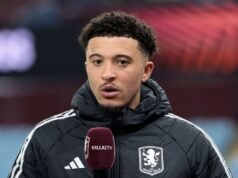 Jadon Sancho វាយបកទៅលើអ្នកគាំទ្រ Man Utd ខណៈដែល Aston Villa ឈានដល់វគ្គផ្តាច់ព្រ័ត្រ Europa League | បាល់ទាត់ | កីឡា