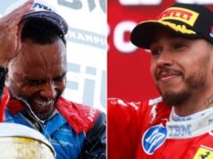 ប្អូនប្រុសរបស់ Lewis Hamilton Nic យំបន្ទាប់ពីជោគជ័យដំបូងនៃអាជីពរបស់គាត់ | F1 | កីឡា