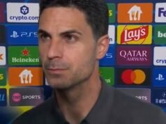 សម្ដីដំបូងរបស់ Mikel Arteta ក្រោយចាញ់វគ្គផ្ដាច់ព្រ័ត្រ Champions League ខណៈ Arsenal ស្រក់ទឹកភ្នែក | បាល់ទាត់ | កីឡា