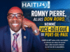 Romny Pierre, aka Don RoRo, ត្រូវបានតែងតាំងជាប្រតិភូរង Port-de-Paix ព័ត៌មានចុងក្រោយពីប្រទេសហៃទី៖ នយោបាយ សន្តិសុខ សេដ្ឋកិច្ច វប្បធម៌។