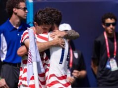 Pulisic បានបញ្ចប់ការស៊ុតបញ្ចូលទីដោយការស៊ុតបាល់បញ្ចូលទី និង Assist ខណៈដែលកីឡាករអាមេរិកបានយកឈ្នះលើក្រុម Senegal ក្នុងលទ្ធផល 3-2 ក្នុងការប្រកួតកម្ដៅសាច់ដុំ World Cup។