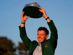 Rory McIlroy ដែលសម្រាកលំហែកាយនិយាយថា គាត់មានការលើកទឹកចិត្តច្រើនជាងពេលណាទាំងអស់ បន្ទាប់ពីការប្រកួត Masters ឡើងវិញ
