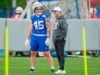 John Harbaugh កំពុងព្យាបាល Giants rookie minicamp ដំបូងរបស់គាត់ថាជាការហាត់សមជាងការប្រកួត