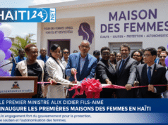 នាយករដ្ឋមន្ត្រី Alix Didier Fils-Aimé សម្ពោធជំរកស្ត្រីដំបូងគេនៅប្រទេសហៃទី ព័ត៌មានចុងក្រោយពីប្រទេសហៃទី៖ នយោបាយ សន្តិសុខ សេដ្ឋកិច្ច វប្បធម៌។
