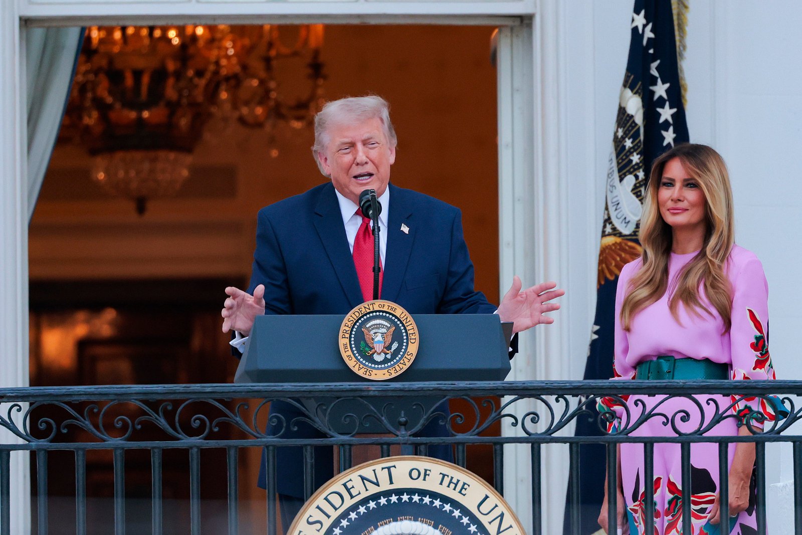នៅក្នុងម៉ូដធម្មតា លោក Trump បានអួតនៅក្នុងពិធីពិសាអាហារសភានៅសេតវិមានកាលពីយប់ថ្ងៃអង្គារថាវាជា
