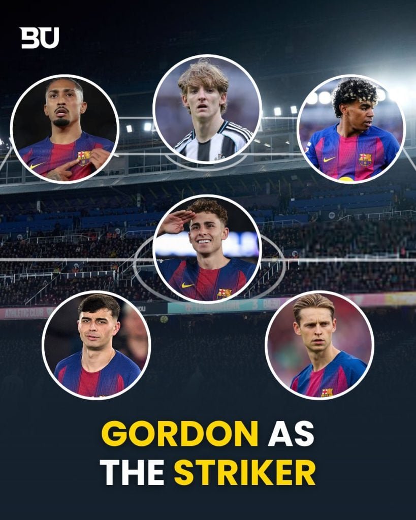 Anthony Gordon នៅ Barcelona