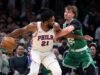 Joel Embiid ដឹកនាំក្រុម 76ers ឈ្នះ 109-100 Game 7 លើក្រុម Celtics ដោយបញ្ចប់ការវិលត្រលប់មកវិញពីឱនភាព 3-1