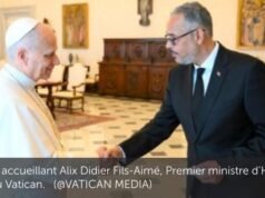 Alix Didier Fils-Aimé ត្រូវបានទទួលនៅបុរី Vatican ដោយ Pope Leo XIV ដើម្បីនិយាយអំពីវិបត្តិប្រទេសហៃទី។ ព័ត៌មានចុងក្រោយពីប្រទេសហៃទី៖ នយោបាយ សន្តិសុខ សេដ្ឋកិច្ច វប្បធម៌។
