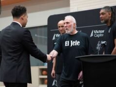 ការគោរពរបស់ Victor Wembanyama ចំពោះ Gregg Popovich គឺច្បាស់ណាស់។ ហើយ Pop មានសារៈសំខាន់ចំពោះការប្រកួតវគ្គផ្តាច់ព្រ័ត្រ NBA របស់ Spurs