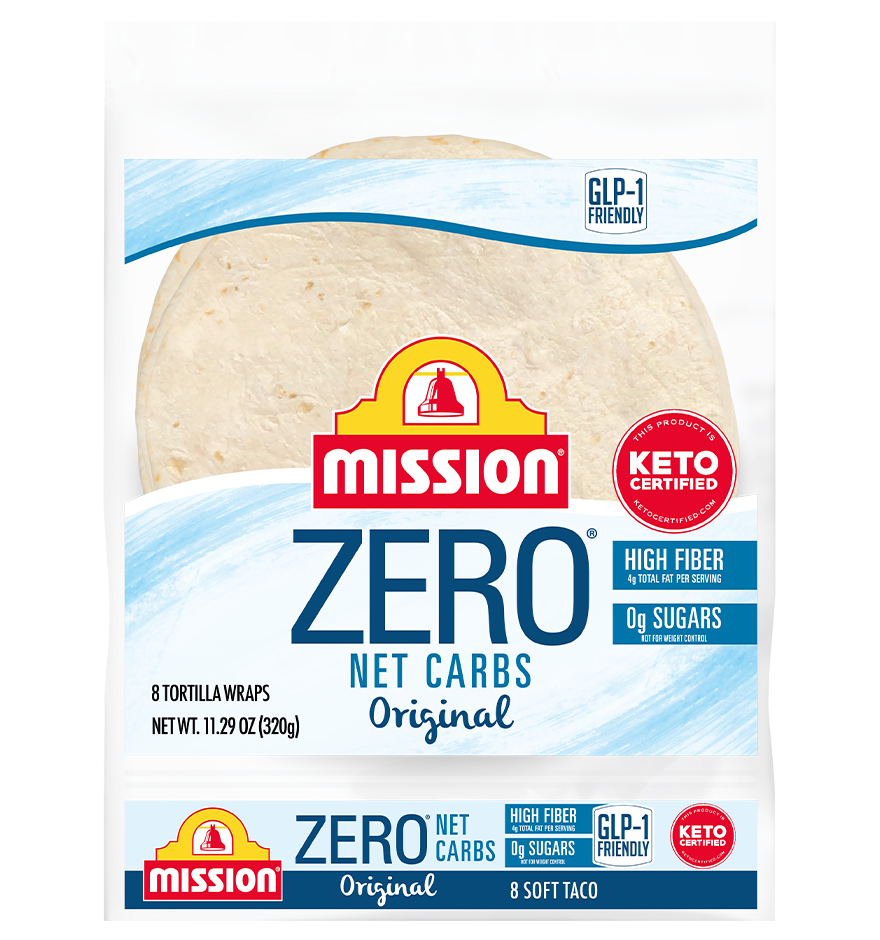 ក្រុមហ៊ុនផលិត tortilla ដ៏ពេញនិយម Mission លក់ tortilla zero-net-carb ដែលមានស្លាកថា GLP-1 friendly