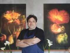 កំពូលមេចុងភៅ Mauro Colagreco នៅក្នុងផ្ទះបាយនៃ Méridien Beach Plaza សម្រាប់ Monaco Grand Prix