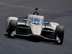 Felix Rosenqvist កំណត់ជាមធ្យម 4-lap លឿនបំផុតនៅលើជុំទីមួយនៃ Indianapolis 500 វគ្គជម្រុះ