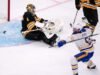 Sabers បានយកឈ្នះ Bruins 4-1 ក្នុងហ្គេមទី 6 ដើម្បីឈានទៅជុំទីពីរជាលើកដំបូងចាប់តាំងពីឆ្នាំ 2007 ។