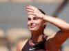 Sabalenka ប្រើរលកកំដៅដើម្បីឈ្នះ French Open។ Medvedev ចាញ់ 5 សិត