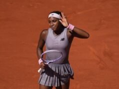 Coco Gauff ជាប់ពាក់ព័ន្ធនឹង “គ្រោះថ្នាក់ចរាចរណ៍តូច” នៅតាមផ្លូវទៅកាន់ការប្រកួត French Open ហើយនៅតែឈ្នះ