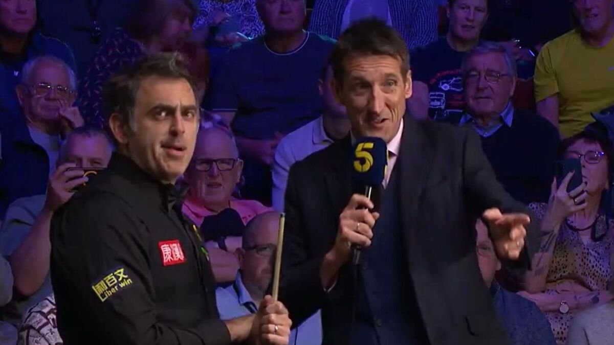 Ronnie O'Sullivan និង Rob Walker