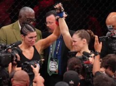 Ronda Rousey បញ្ឈប់ Gina Carano ដោយប្រើអាវុធ 17 វិនាទីក្នុងការប្រយុទ្ធត្រឡប់មកវិញពីរដងរបស់ពួកគេ។