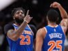 ក្រុម Knicks បានយកឈ្នះក្រុម Hawks ក្នុងកំណត់ត្រាឈ្នះ 140-89 ក្នុងហ្គេម 6 ដើម្បីបញ្ចប់រដូវកាលនៅ Atlanta
