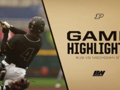 Purdue ទល់នឹង Michigan St. ក្នុងការប្រកួតធំដប់ – គំនួសពណ៌ – Purdue Boilermakers