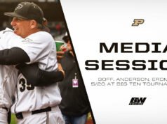 Goff, Anderson, Erdman Postgame Media នៅ Big Ten Tournament – Purdue Boilermakers